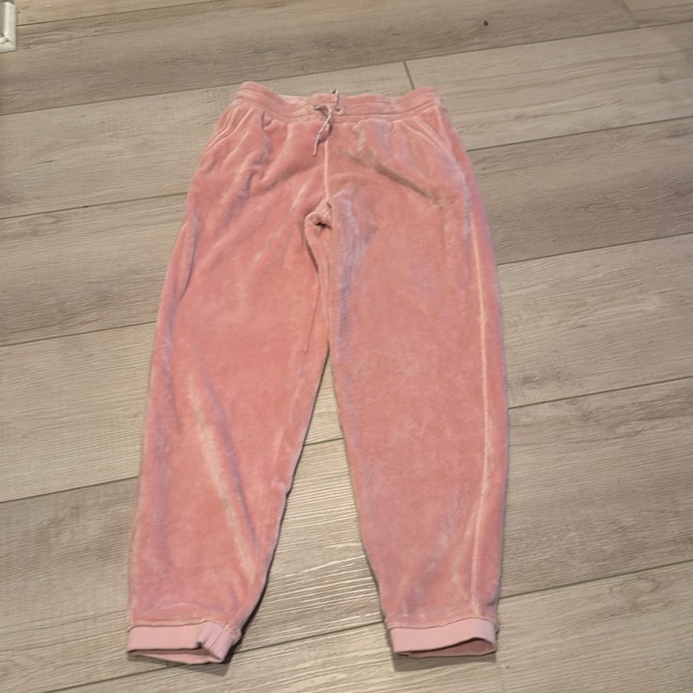 Athletes Girl Feelin’ Good Pink Fleece joggers size XL